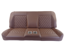 CTX Full Backrest Bench Seat 60" Diamond Pattern with Cupholders